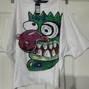 Soleply x Billionaire Studios Mask Crop T shirt (Size Large NEW